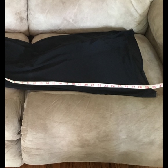 Elastic waste lined dress paints with bell bottom legs . - Picture 3 of 6